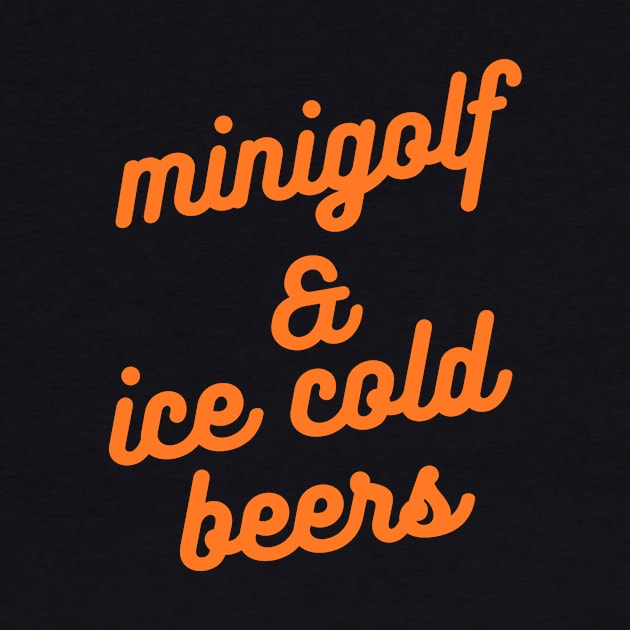 Minigolf & Ice Cold Beers by Teqball Store